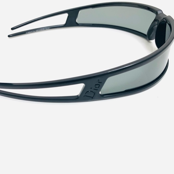 RARE🖤DIOR Bandage 1 black Y2K authentic sunglasses - Picture 7 of 14